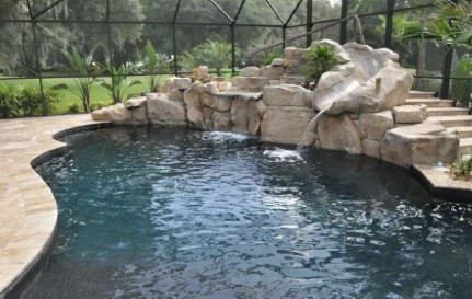 Rock Pool K+B Builders Inc. Tampa Clearwater St Petersburg Florida
